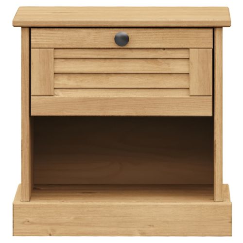 Нощно шкафче VIGO 42x35x42 см бор масив