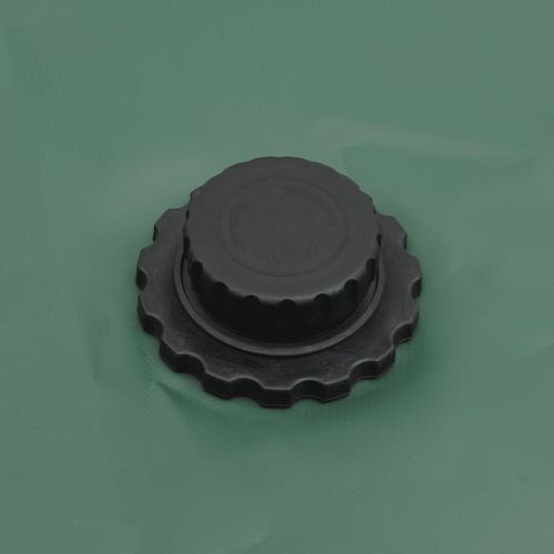 Резервоар за вода с кран, сгъваем, 1500 л, PVC