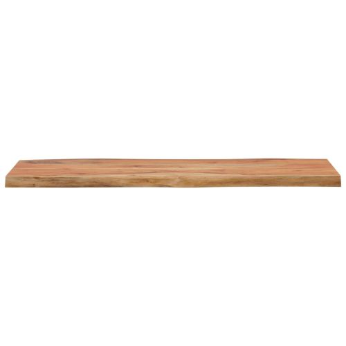 Плот за маса, 90x40x2,5 см, правоъгълен, акация масив, жив ръб