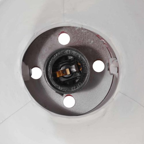 Лампа за таван 25 W червена 35x35x25 см E27