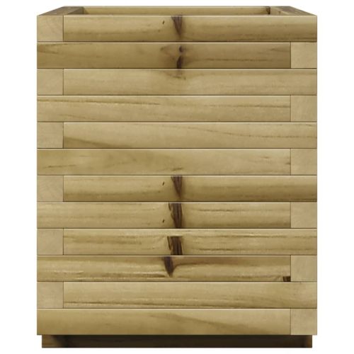 Градинска кашпа 40x40x49,5 см импрегниран бор