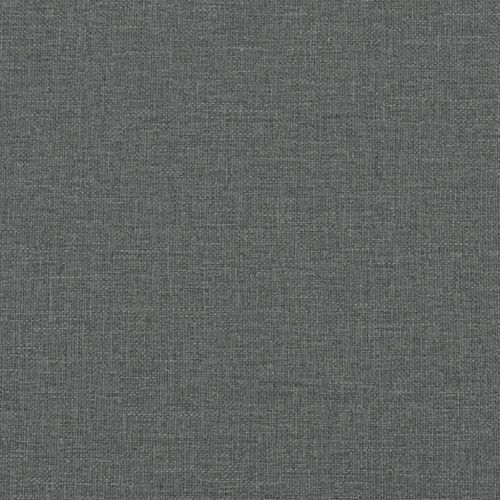 Дневно легло, тъмносиво, 100x190 см, плат