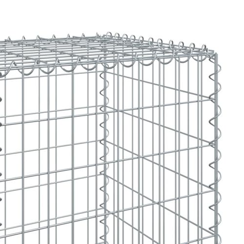 Габионна кошница с покритие, 900x50x150 см, поцинковано желязо