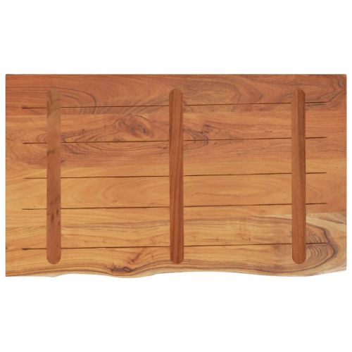 Плот за баня, 90x60x3,8 см, правоъгълен, масивно дърво акация