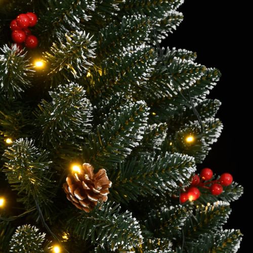 Изкуствена коледна елха, 150 LED, 150 см