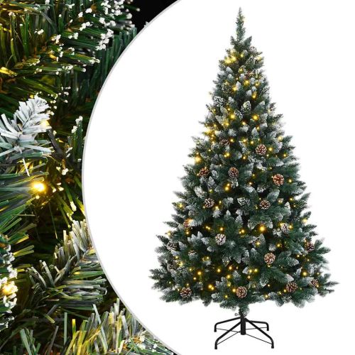 Изкуствена коледна елха, 300 LED, 180 см