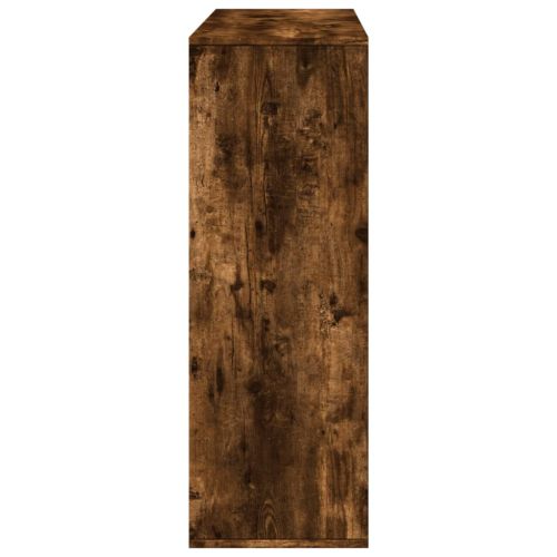 Разделител за стая, опушен дъб, 100x33x94,5 см