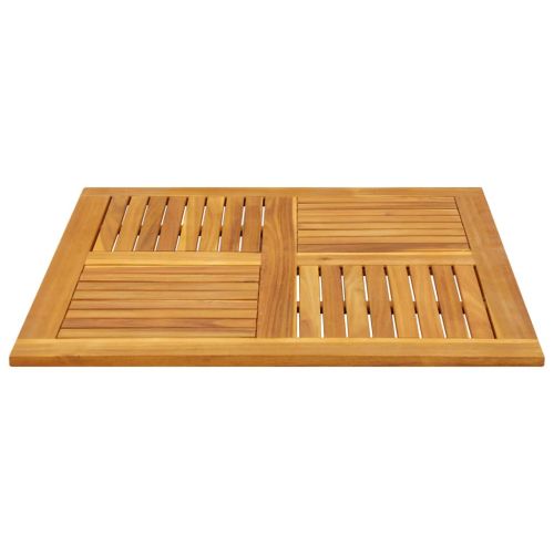 Плот за маса 90x90x2,2 см квадратен масивна акация