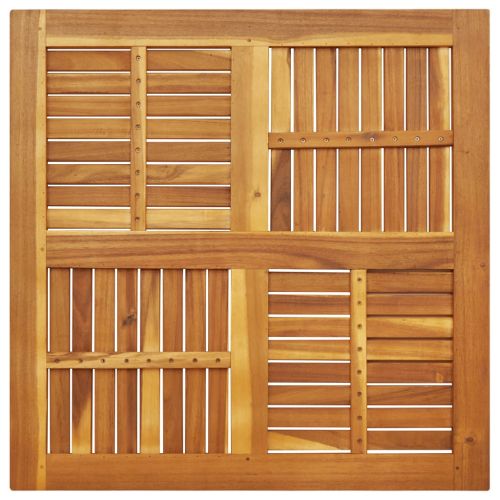 Плот за маса 90x90x2,2 см квадратен масивна акация