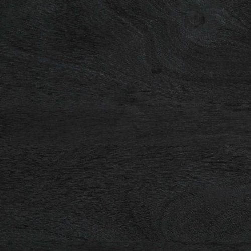 Сайдборд, черен, 80x33x75 см, инженерно дърво
