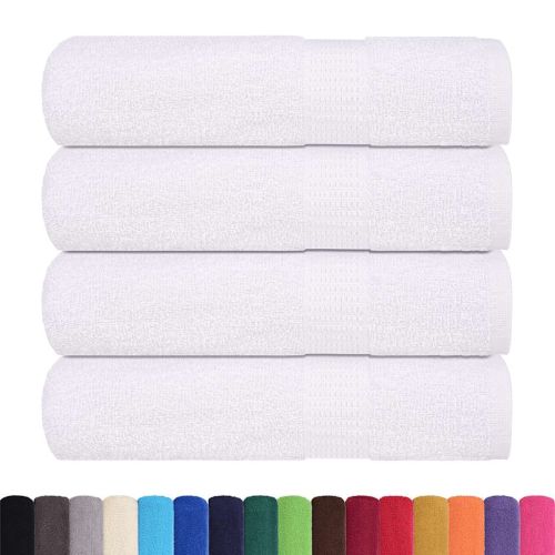 Кърпи за душ FROGN 4 бр. Бели 70x140 см 360 г/м²