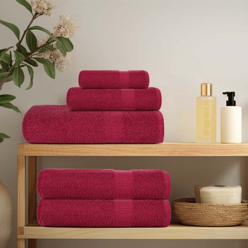 Кърпи FROGN 4 бр. бордо 100x200 см 360 г/м²
