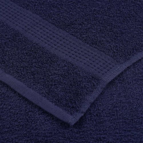 Кърпи за сауна FROGN 2 бр. тъмносини 80x200 см 360 г/м²