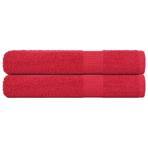 Кърпи FROGN 2 бр. Червени 100x200 см 360 г/м²