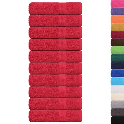 Кърпи за душ FROGN 10 бр. Червени 70x140 см 360 г/м²