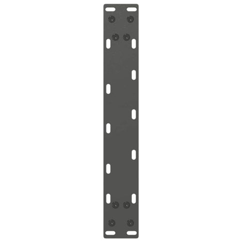 Крака за масичка за кафе, U-образни, 2 бр., антрацит, 40x(30-31) см, стомана