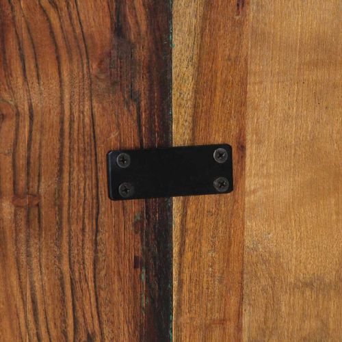 Табла за глава Multicolour 180 cm Масивна дървесина Reclaimed