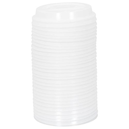 хартиени чаши за кафе с капачки 1000 бр. 16oz 400ml