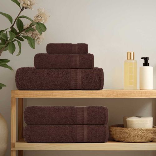 Кърпи за ръце FROGN 2 бр. Кафяви 50x100 см 360 г/м²