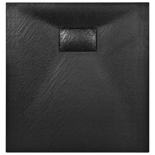 Душ корито, SMC, черно, 90x80 см