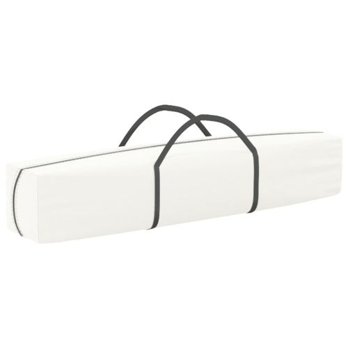 Сгъваема парти палатка, бяла, 3x6 м