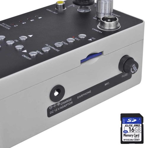 Камера за инспектиране на тръби, 30 м, с DVR контролна кутия