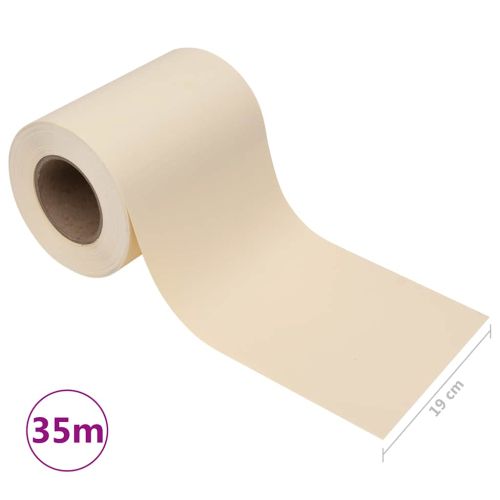 PVC лента за поверителност 35x0,19 м, кремава