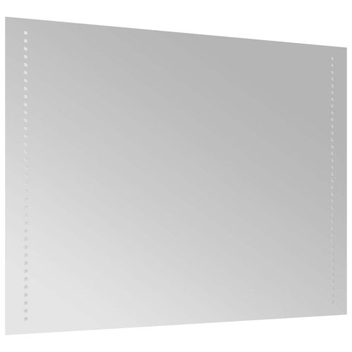 LED огледало за баня, 80x60 см
