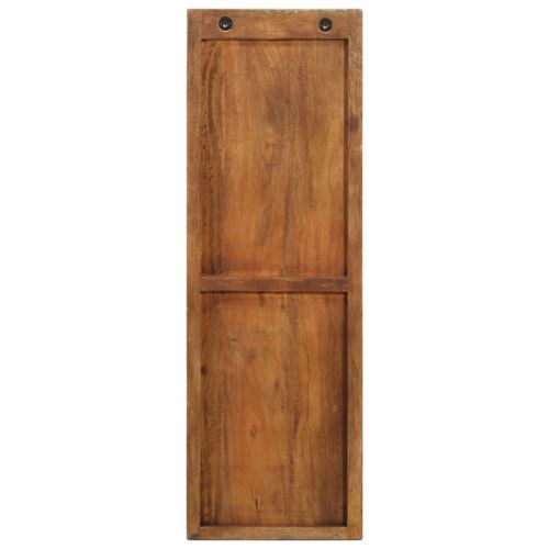 Закачалки за стена, 2 бр, 36x3x110 см, регенерирано дърво масив