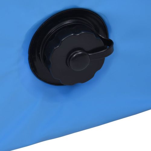 Сгъваем басейн за кучета, син, 120x30 см, PVC