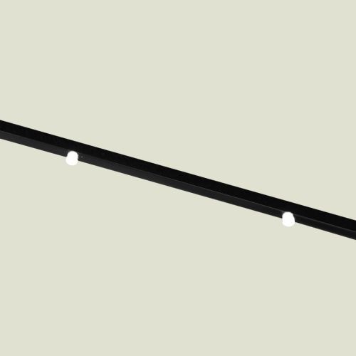 Градински чадър с LED и стоманен прът, пясъчен, 2x3 м