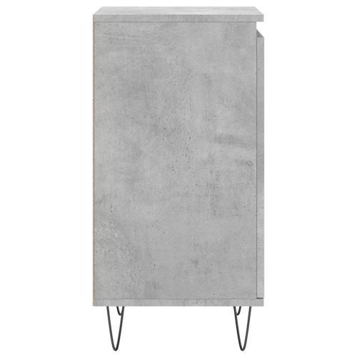 Бюфет бетонно сив 40x35x70 см инженерно дърво