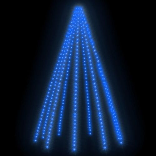 Коледни лампички за елха тип мрежа, 400 LED, сини, 400 см