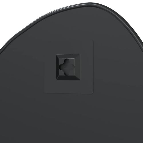 Стенно огледало черно 50x40 см