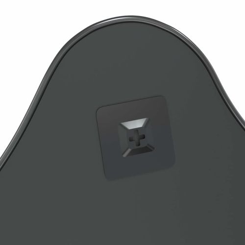Стенно огледало черно 50x40 см