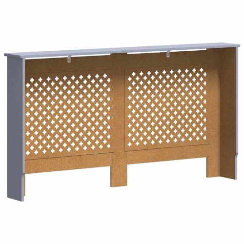 Параван за радиатор, антрацит, 152x19x81,5 см, МДФ
