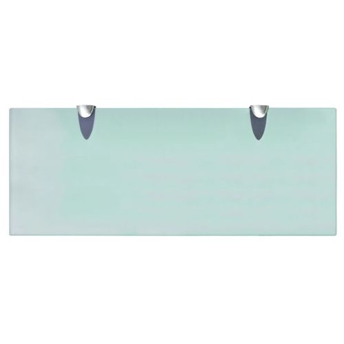 Подвижни рафтове, 2 бр, стъкло, 50x20 см, 8 мм