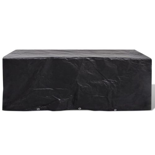 Калъфи за 8-местни градински мебели 2 бр 10 капси 229x113 см