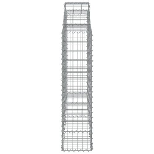 Габионни кошници арка 12 бр 200x30x120/140см поцинковано желязо