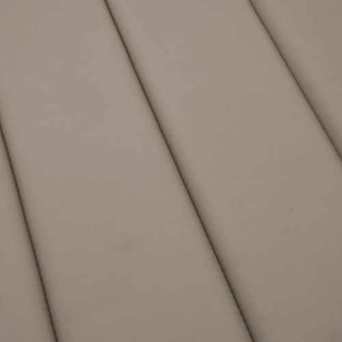 Шалте за шезлонг, таупе, 200x50x3 см, Оксфорд плат