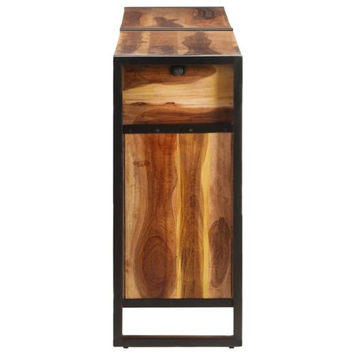 Бюфет 172x35x80 см масивно акациево дърво с меден финиш