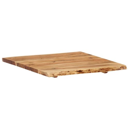 Плот за маса, акациево дърво масив, 58x(50-60)x2,5 cм