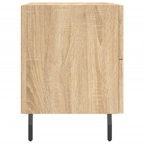 Нощни шкафчета 2 бр дъб сонома 40x35x47,5 см инженерно дърво