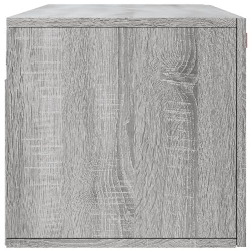 Стенен шкаф, сив сонома, 100x36,5x35 см, инженерно дърво