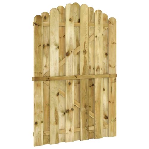 Градинска порта, импрегниран бор, 100x150 см