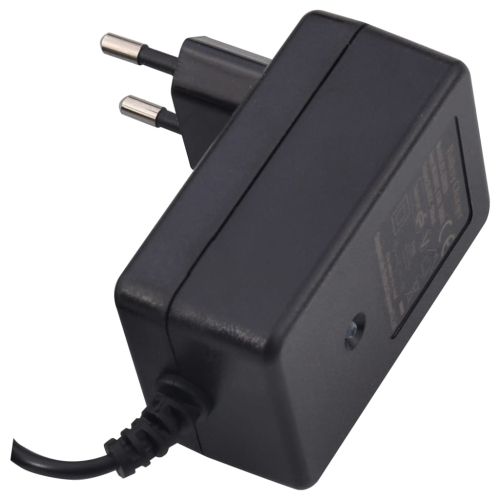Детска тротинетка със седалка и LED, 120 W, черна