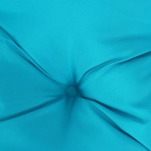 Палетна възглавница, тюркоаз, 60x60x12 см, текстил