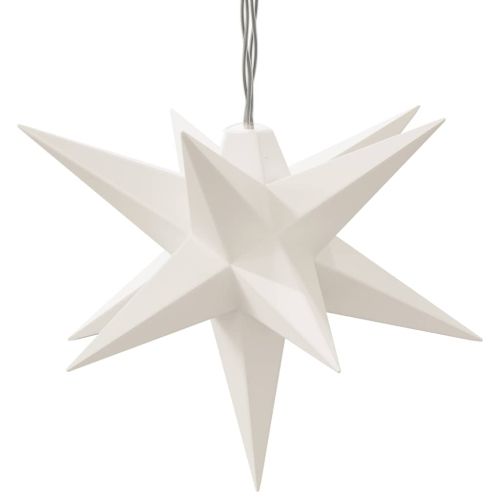 Коледна лампички, 10 LED, бели, 10 см