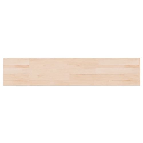 Дъска за рафт, 100x20x1,5 см, необработен масивен дъб