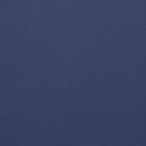 Възглавница за пейка нейви синьо 200x50x7 см Оксфорд плат
